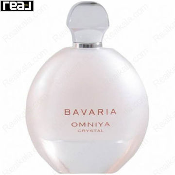 شیشه مات صورتی ادکلن Bavaria Omniya Crystal از برند Fragrance World با طراحی مینیمال و زنانه