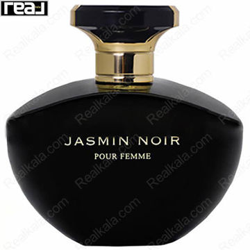 بطری ادکلن فرگرانس ورد Jasmin Noir زنانه با طراحی مشکی–طلایی