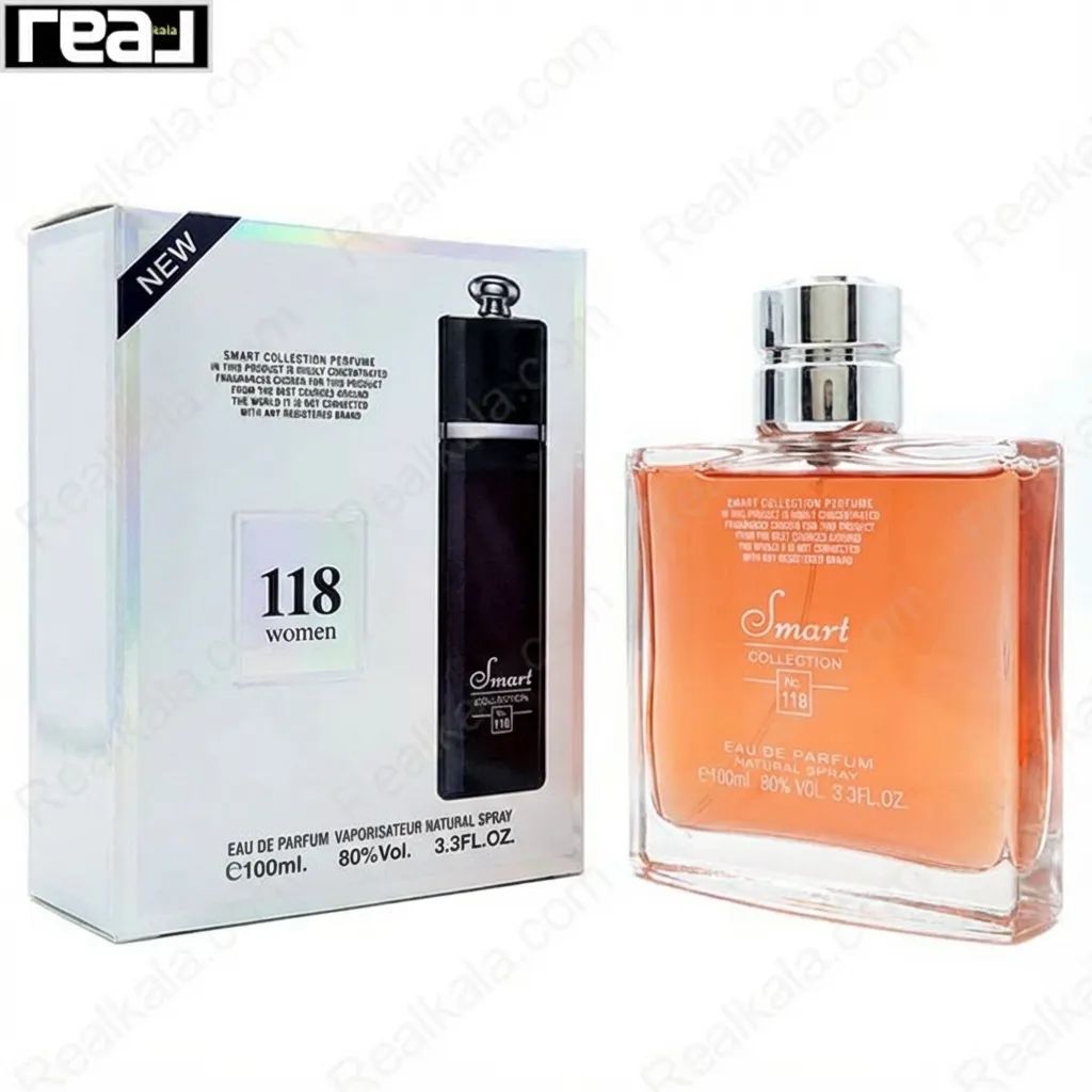 شیشه و جعبه اسمارت کالکشن کد 118 دیور ادیکت زنانه سایز 100 میل