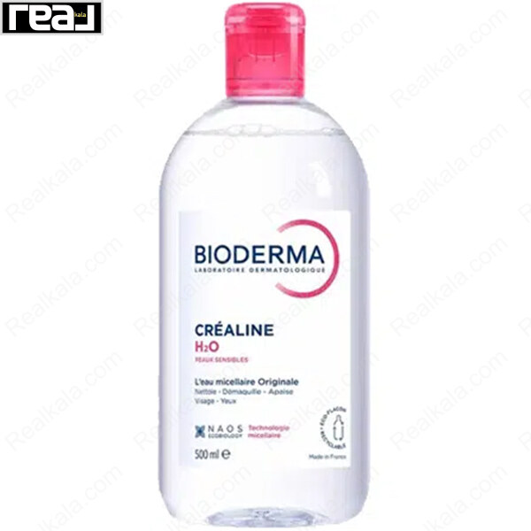 تصویر محصول Bioderma Crealine H2O حجم ۵۰۰ میل، مناسب پاک سازی، حذف آرایش و آرامش بخشی پوست حساس