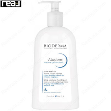 ژل فومی شستشو بایودرما Atoderm Intensive Gel Moussant حجم 1000 میل برای پوست خشک و حساس