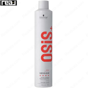 اسپری مو Schwarzkopf Professional OSiS+ Session Extra Strong Hold Hairspray برای نگهداری قوی حالت مو