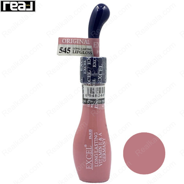 رژلب مایع اکسل مدل لانگ لستینگ حاوی ویتامین E و A شماره 545