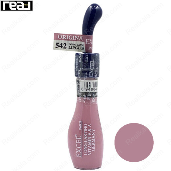 رژلب مایع اکسل مدل لانگ لستینگ حاوی ویتامین E و A شماره 542