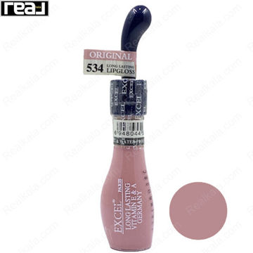 رژلب مایع اکسل مدل لانگ لستینگ حاوی ویتامین E و A شماره 534