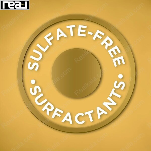 شامپو صاف‌کننده کراتین برزیلی OGX با سورفکتانت‌های بدون سولفات برای پاک‌کنندگی ملایم