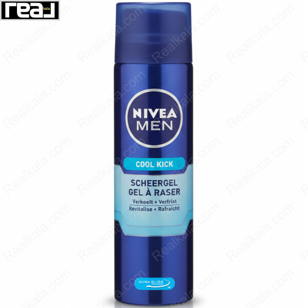ژل اصلاح مردانه نیوا Cool Kick با تکنولوژی Ultra Glide و حس تازه و خنکی