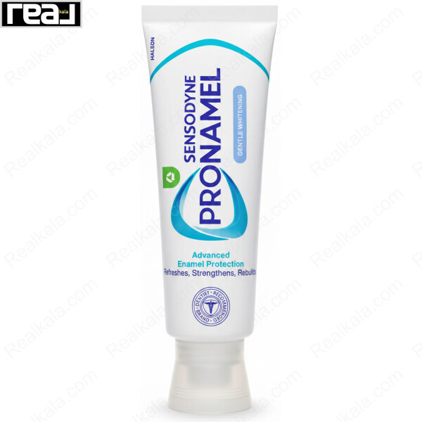خمیر دندان سنسوداین Pronamel Gentle Whitening حجم 75 میل با سفیدکنندگی ملایم و محافظت از مینای دندان