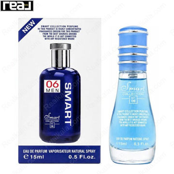 بطری اسمارت کالکشن کد 06 با تصویر عطر پولو اسپرت مردانه روی جعبه