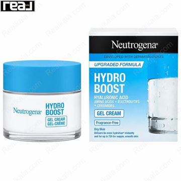 ژل کرم آبرسان نوتروژینا Hydro Boost Gel Cream بدون عطر مخصوص پوست خشک 50 میل