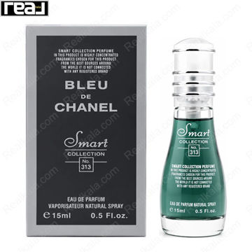 بطری اسمارت کالکشن کد 313 با تصویر عطر بلو د شنل روی جعبه