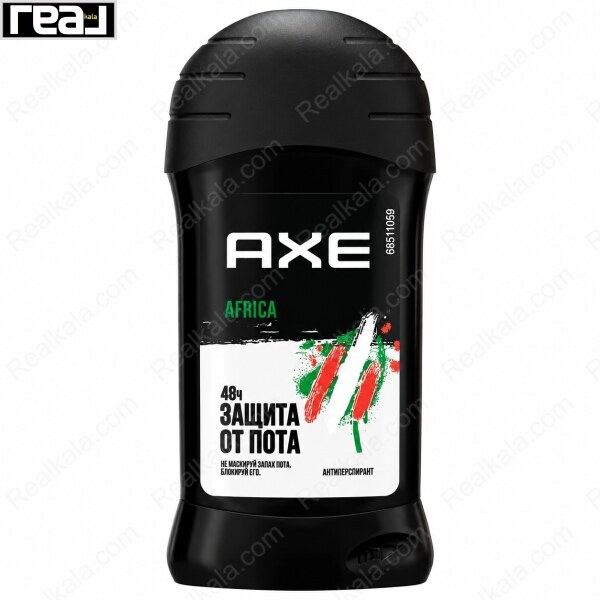 استیک ضد تعریق مردانه AXE Africa با محافظت 48 ساعته در برابر تعریق