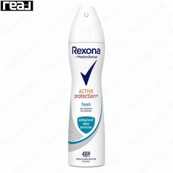 اسپری دئودورانت Rexona Active Protection+ Fresh با فناوری MotionSense، حفاظت آنتی‌باکتریال و ماندگاری 48 ساعته بدون الکل