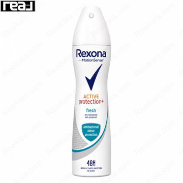 اسپری دئودورانت Rexona Active Protection+ Fresh با فناوری MotionSense، حفاظت آنتی‌باکتریال و ماندگاری 48 ساعته بدون الکل