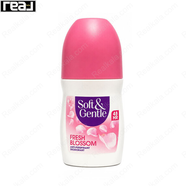 رول ضد تعریق سافت اند جنتل Fresh Blossom با رایحه گلی و حس طراوت مناسب کیف و سفر