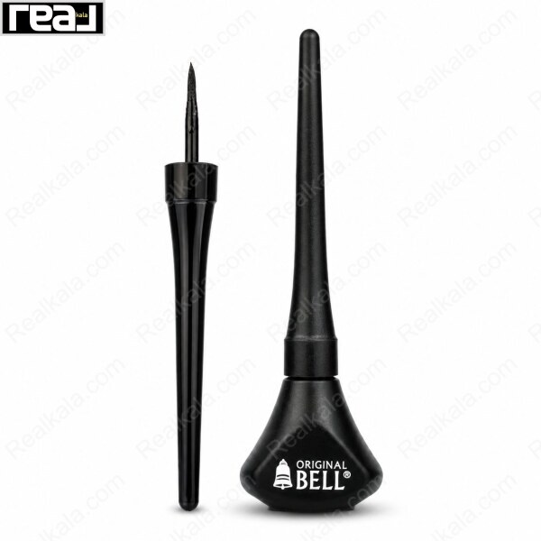 Bell Dip Eyeliner Waterproof خط چشم مشکی ضد آب با اپلیکاتور دقیق