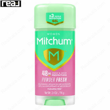 ژل ضد تعریق زنانه Mitchum Powder Fresh با محافظت 48 ساعته