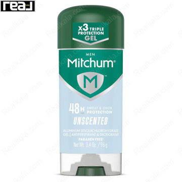 ژل ضد تعریق مردانه میچام مدل Unscented وزن 96 گرم بدون رایحه محسوس