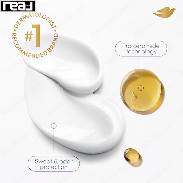 تکنولوژی Pro-Ceramide در استیک ضد تعریق داو Sensitive