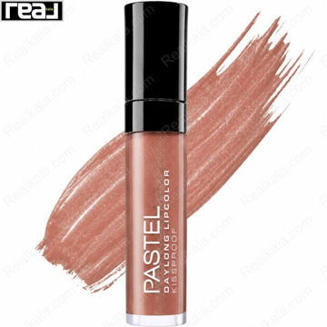 رژ لب مایع پاستل Daylong Lipcolor Kissproof شماره 40 با رنگ بژ قهوه‌ای گرم و جلوه صدفی