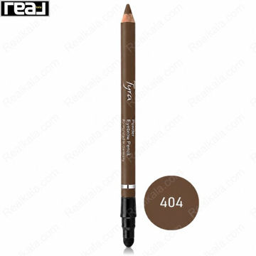 مداد ابرو پودری تایرا شماره 404 رنگ قهوه‌ای متوسط گرم