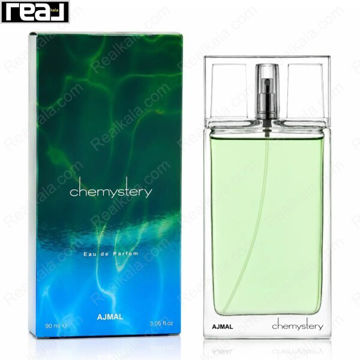 عطر Ajmal Chemystery Eau de Parfum 90ml به همراه جعبه، رایحه‌ای مردانه و شیک مناسب استفاده روزانه