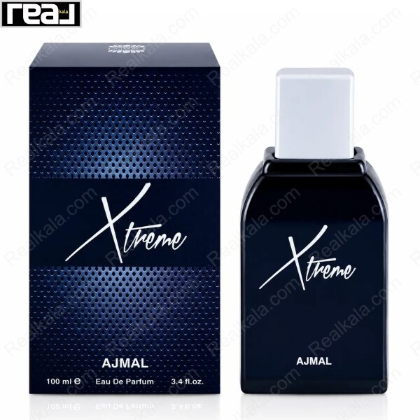 عطر Ajmal Xtreme Eau de Parfum 100ml به همراه جعبه، رایحه‌ای مردانه و جذاب مناسب استفاده روزانه و رسمی