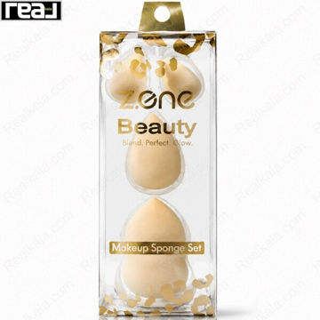 ست اسفنج آرایشی زد وان بیوتی مدل Makeup Sponge Set Z-614 با بافت نرم مناسب پخش کرم پودرو کانسیلر