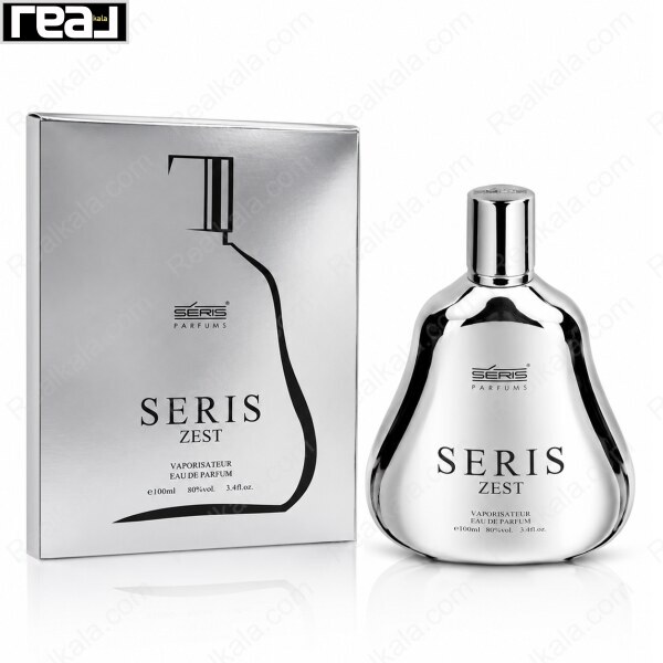 عطر مردانه گرم و تلخ برند سریس مدل Zest