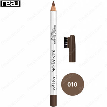 مداد ابرو سناتور شماره 010 رنگ قهوه‌ای کاکائویی
