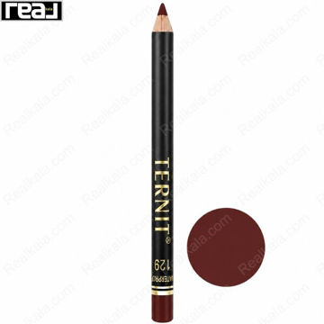 مداد لب ترنیت شماره 129 با رنگ ماهگونی