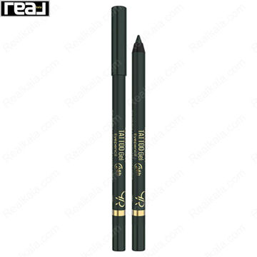 مداد چشم Golden Rose Tattoo Gel شماره 113 رنگ Dark Green