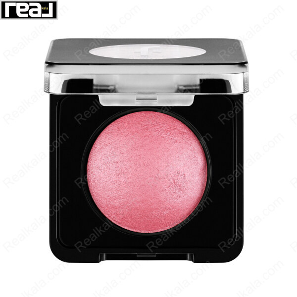 رژگونه بیکد فلورمار شماره 040 مدل Shimmer Pink با رنگ صورتی شاین و جلوه صدفی