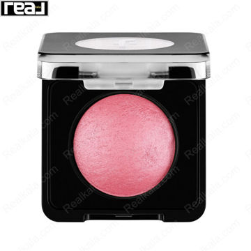 رژگونه بیکد فلورمار شماره 040 رنگ Shimmer Pink با تناژ صورتی درخشان و شاین ملایم در قاب مشکی