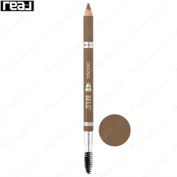 مداد ابرو پودری بل یونیک شماره 104 قهوه‌ای متوسط رو به تیره
