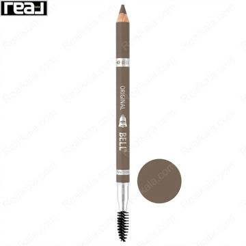 مداد ابرو پودری بل یونیک شماره 105 قهوه‌ای خاکی خنثی
