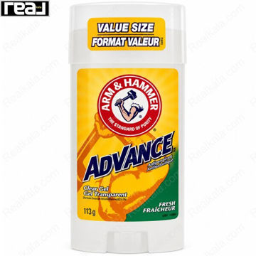 مام ضدتعریق ژله‌ای Arm & Hammer Advance Clear Gel Fresh با رایحه فرش، بافت شفاف و وزن 113 گرم