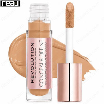 کانسیلر رولوشن Conceal & Define شماره C8 با تناژ گندمی گرم