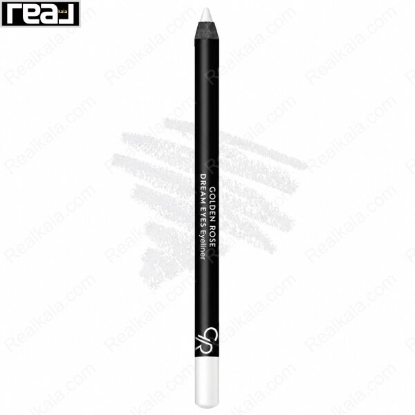 مداد چشم گلدن رز دریم آیز شماره 405 رنگ سفید مات