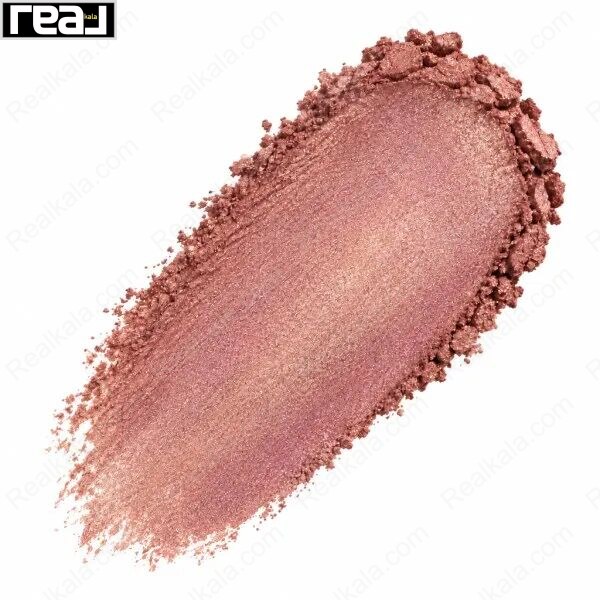 سواچ رژگونه Terracotta Stardust گلدن رز شماره 102 با رنگ صورتی رزی درخشان و بافت پودری براق