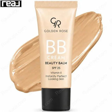 بی بی کرم گلدن رز شماره 05 با SPF 25 مناسب پوست گندمی تیره و سبزه