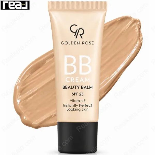 بی بی کرم گلدن رز شماره 06 با SPF 25 مناسب پوست  تیره و برنزه