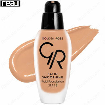 ایجاد نمایی یکدست روی چهره با کرم پودر ساتین اسموتینگ گلدن رز شماره 25 همراه با SPF 15