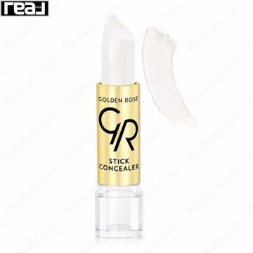 استیک کانسیلر گلدن رز شماره 05 بدنه طلایی با مغزی سفید خالص