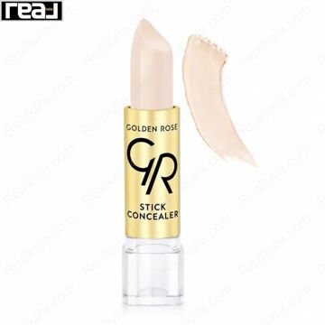 استیک کانسیلر گلدن رز شماره 06 بدنه طلایی همراه با سواچ بژ روشن خنثی