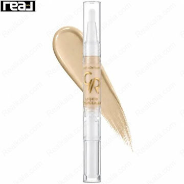 کانسیلر مایع پددار گلدن رز شماره 06 بژ طلایی ضدتیرگی دور چشم
