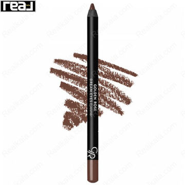 مداد چشم گلدن رز سری Dream Eyes شماره 410 با رنگ قهوه‌ای شکلاتی گرم