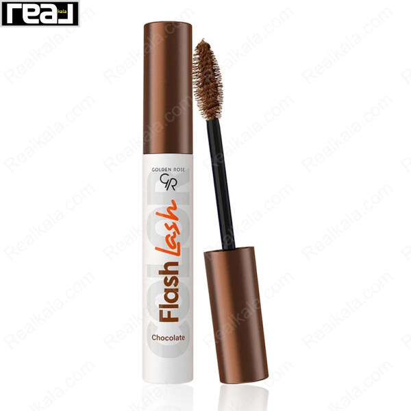 ریمل رنگی گلدن رز مدل Flash Lash شید 11 Chocolate