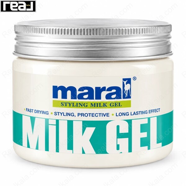 ژل حالت دهنده مو مارال میلک مدل Milk Gel حجم 300 میل
