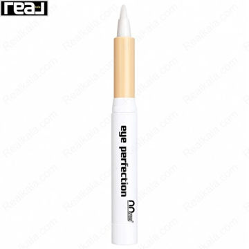 کانسیلر قلمی Marox مدل Eye Perfection با پد مخروطی و بدنه سفید